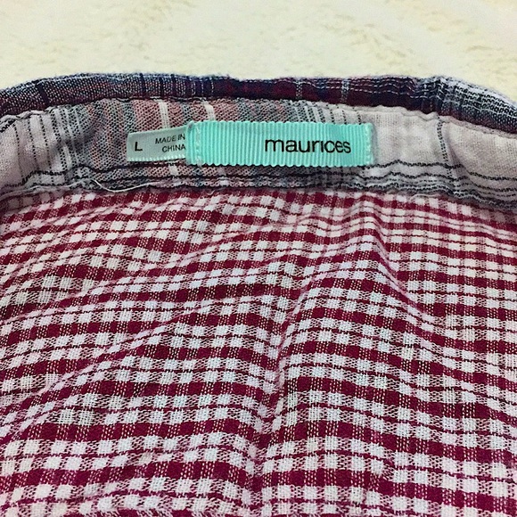 Maurices flannel button down - Picture 5 of 6